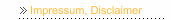 Impressum, Disclaimer